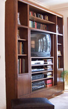 Click to view larger photo of wall shelf unit